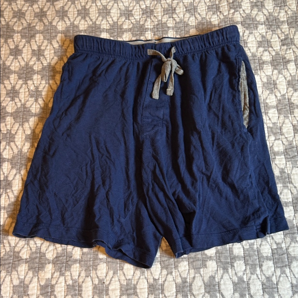 Hanes Deep Blue Cotton Shorts
